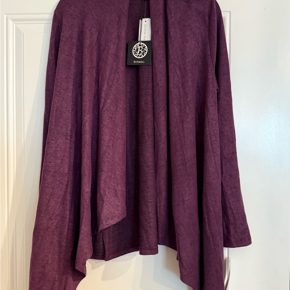 Purple Women's Sweater by Bobeau NWT